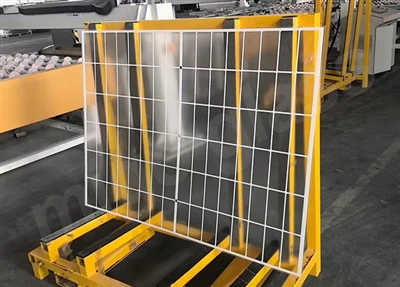 MIGO GLASS completa tela de 1,6 mm-amostras de vidro solar temperado impressa...